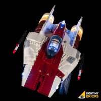 Kit di illuminazione a LED per LEGO®  475275 Star Wars UCS A-Wing Starfighter