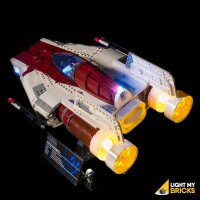 Kit di illuminazione a LED per LEGO®  475275 Star Wars UCS A-Wing Starfighter 