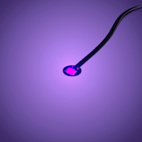 LMB 2.0 Astro LED - Violet avec c&acirc;ble plat de 15 cm...