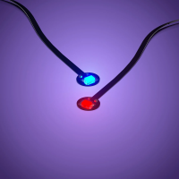 LMB 2.0 Astro change LED - Rouge &agrave; bleu avec...