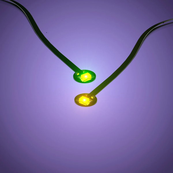LMB 2.0 Astro change LED - Vert &agrave; Orange avec c&acirc;ble plat de 15 cm (pd 2)