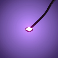 LMB 2.0 Astro LED Grand - Rose avec c&acirc;ble plat de...