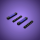 LMB 2.0 Meteor LED Mattoncino 1x6 - Viola (2pz)