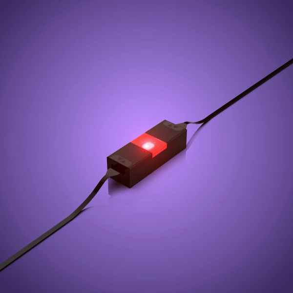 LMB 2.0 Meteor Micro LED Mattoncino 1x3 - Rosso (2pz)