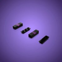 LMB 2.0 Meteor Micro LED-Baustein 1x3 - Pink (2er Pack)