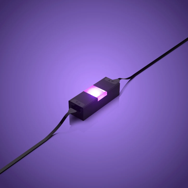 LMB 2.0 Meteor Micro LED-Baustein 1x3 - Violett (2er Pack)