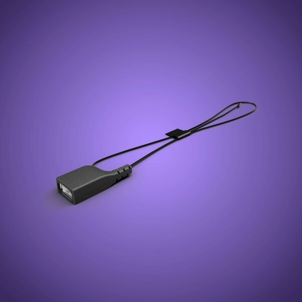 LMB 2.0 USB Kupplung mit flachem Verbindungskabel - 15 cm