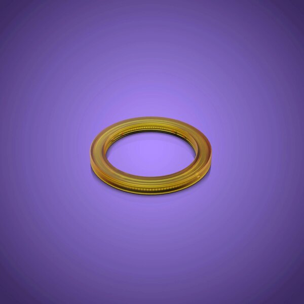 LMB 2.0 Solar LED-Ring rotierend - Orange inkl. 30 cm Kabel