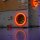 LMB 2.0 Solar LED-Ring rotierend - Orange inkl. 30 cm Kabel