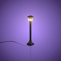 LMB 2.0 Astro LED Lampadaire - noir avec LED