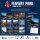 MLB-Boston Red Sox. Fenway Park - Calendario da parete dello stadio 30,5 x 30,5 cm 2025