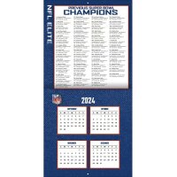 NFL - Elite - Calendario murale 30,5 x 30,5 cm 2025