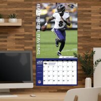 NFL - Elite - Calendario murale 30,5 x 30,5 cm 2025