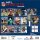 NFL - Mascottes - Calendrier mural 30,5 x 30,5 cm 2025