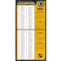 NHL - Boston Bruins - 30.5 x 30.5 cm Team Wandkalender 2025