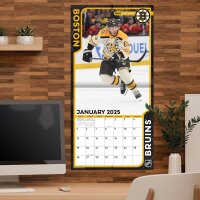 NHL - Boston Bruins - 30.5 x 30.5 cm Team Wandkalender 2025