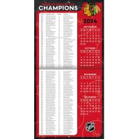 NHL - Blackhawks de Chicago - Calendario murale d&eacute;quipe 30,5 x 30,5 cm 2025