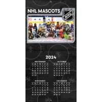 NHL - Mascots - 30.5 x 30.5 cm Wall Calendar 2025