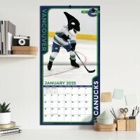NHL - Mascots - 30.5 x 30.5 cm Wall Calendar 2025