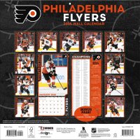 NHL - Philadelphia Flyers - 30.5 x 30.5 cm Team Wandkalender 2025