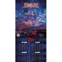 WWE - Momenti Storici - Calendario murale d&eacute;quipe 30,5 x 30,5 cm 2025