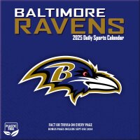 NFL - Baltimore Ravens - Calendario da tavolo 2025