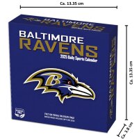 NFL - Baltimore Ravens - Calendario da tavolo 2025