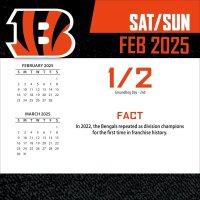 NFL - Cincinnati Bengals - Boxkalender 2025