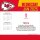 NFL - Kansas City Chiefs - Calendario da tavolo 2025