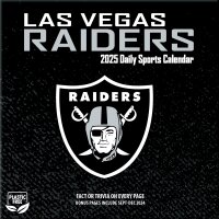 NFL - Las Vegas Raiders - Calendario da tavolo 2025