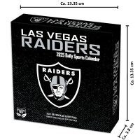 NFL - Las Vegas Raiders - Calendario da tavolo 2025