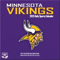 NFL - Minnesota Vikings -Calendario da tavolo 2025