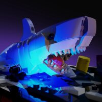 LMB 2.0 Kit de lumi&egrave;re pour LEGO&reg; 21350 Les Dents de la mer