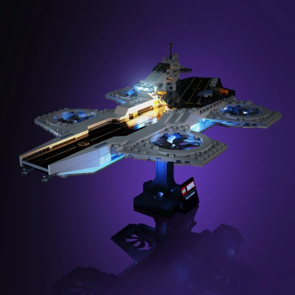 LMB 2.0 LEGO&reg; 76295# Marvel The Avengers Helicarrier Light Kit