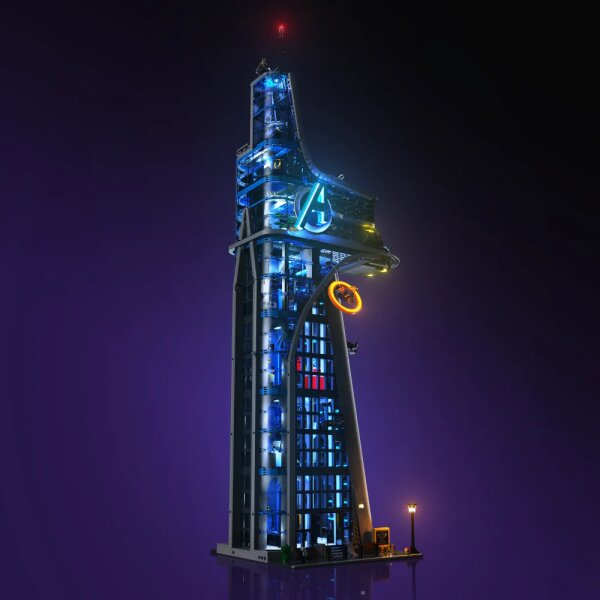 LMB 2.0 Kit di illuminazione a LED per LEGO&reg; 76269 Torre degli Avengers