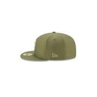 NFL - New England Patriots -  On Field Salute to Service 59Fifty Cap Olive 7.125