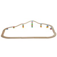 TrackConnectors - Small Basis Set (8 Bio-Schienen- & Steine-Verbinder)