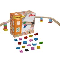 TrackConnectors - Trail Box tout compris (18 connecteurs organiques pour voies et pierres)