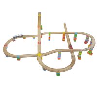 TrackConnectors - Ensemble tout compris petit (32 connecteurs organiques pour rails et pierres)