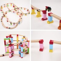 TrackConnectors - All inclusiv Set Large (74 Bio-Schienen- & Steine-Verbinder)