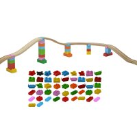 TrackConnectors + Blocks - All in one Block Box Small (38 bio-connectors and clamping blocks)
