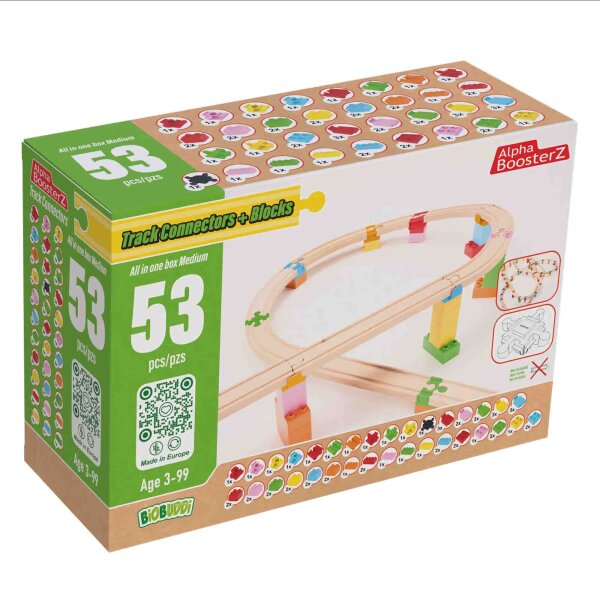 TrackConnectors + Blocks - All in one Block Box Medium (53 connecteurs organiques et borniers)