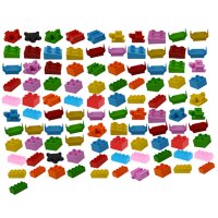 TrackConnectors + Blocks - All in one Block Box Large (93 bio-connectors and clamping blocks)
