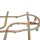 TrackConnectors - Cross & Across Set (8 bio rail & stone connectors including 4 crossings)