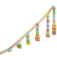 TrackConnectors - Steeper Set (20 bio incline rail & stone connectors)
