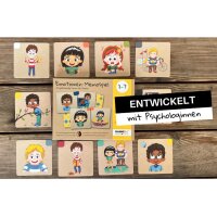 <p<strong>Scopri il mondo dei sentimenti in modo giocoso</strong>: 30 carte sviluppate da psicologi promuovono lespressione di 15 sentimenti diversi</p>