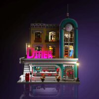 LMB 2.0 Kit di illuminazione a LED per LEGO&reg; 10260 Downtown Diner