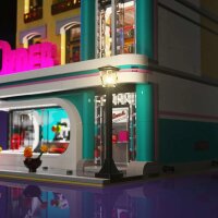 LMB 2.0 Kit di illuminazione a LED per LEGO&reg; 10260 Downtown Diner