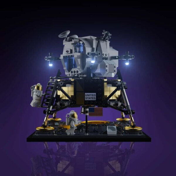 LMB 2.0 Kit di illuminazione a LED per LEGO&reg; 10266 NASA Apollo 11 Lunar Lander