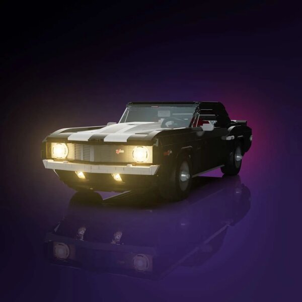 LMB 2.0 LEGO&reg; 10304# Chevrolet Camaro Z28 Light Kit